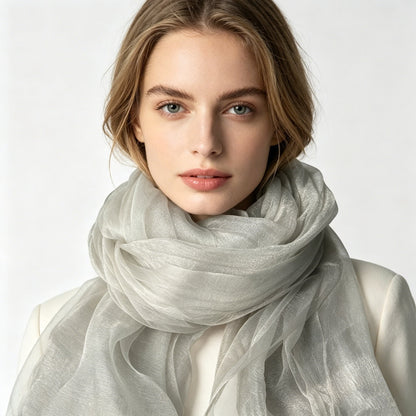 Elegant Silk Blend Shawl
