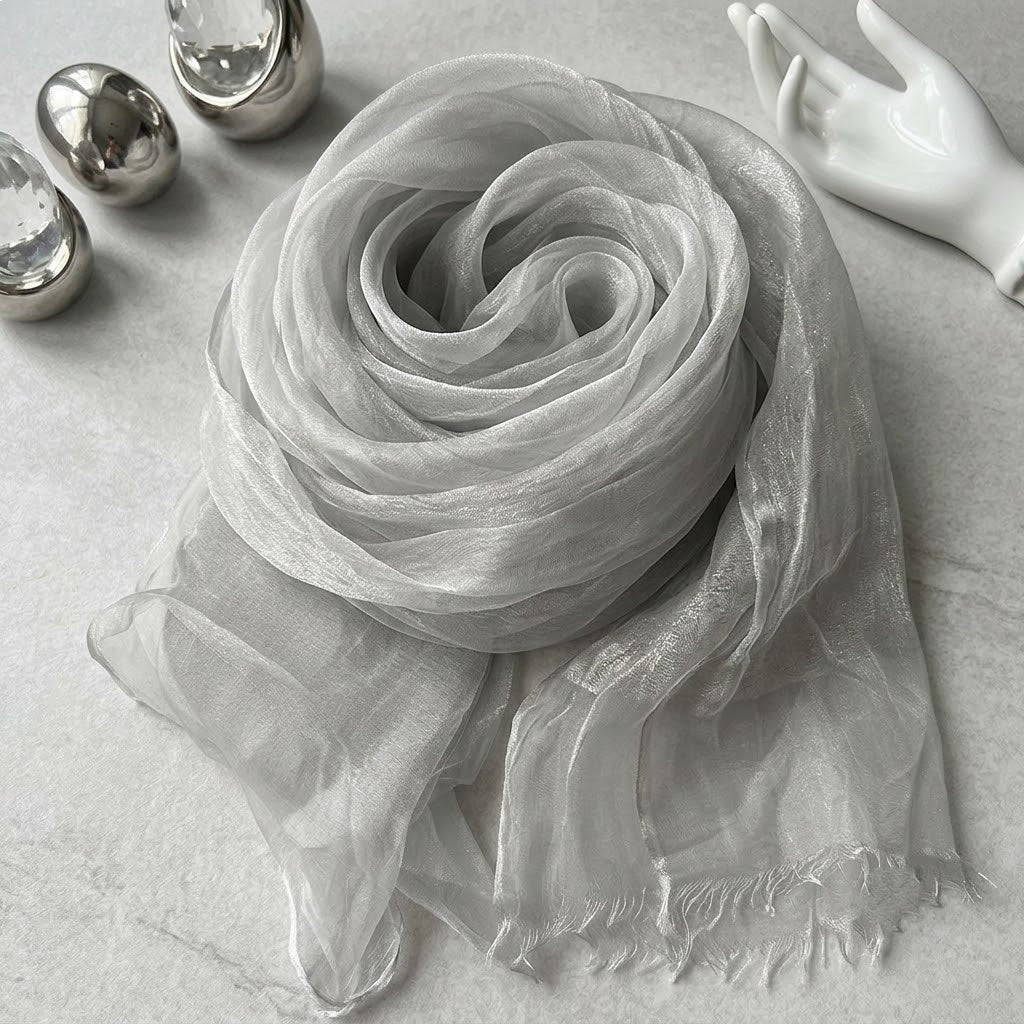 Elegant Silk Blend Shawl